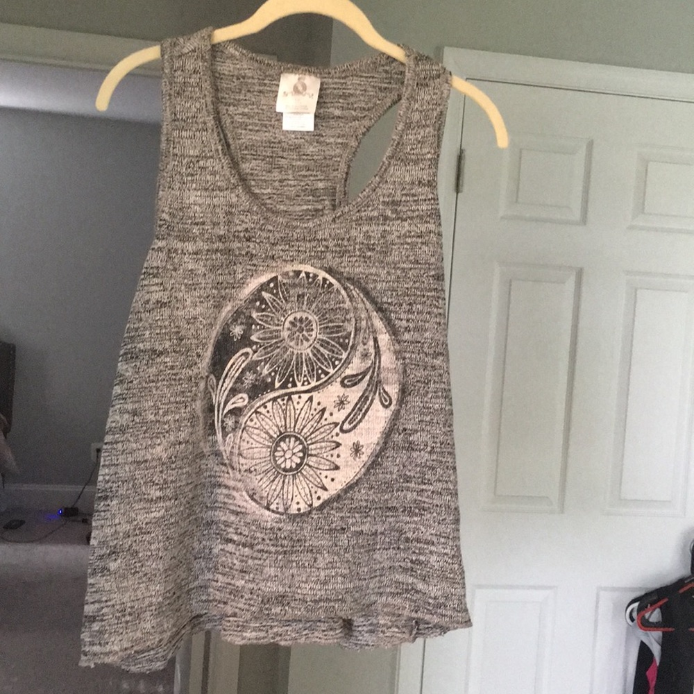Racerback tank top